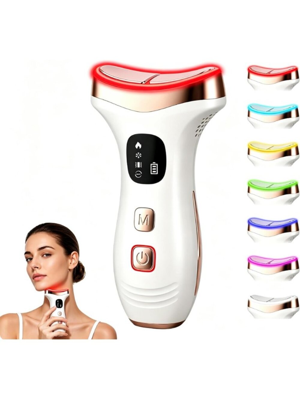 7-in-1 Gua Sha Facial Massager & Neck Tool for Radiant Skin & Relaxation